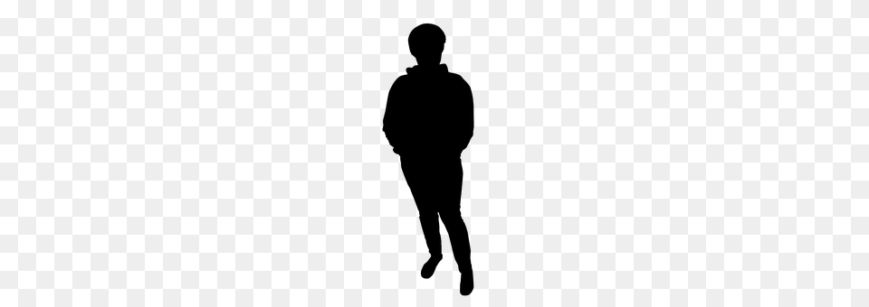 Silhouette Gray Png Image