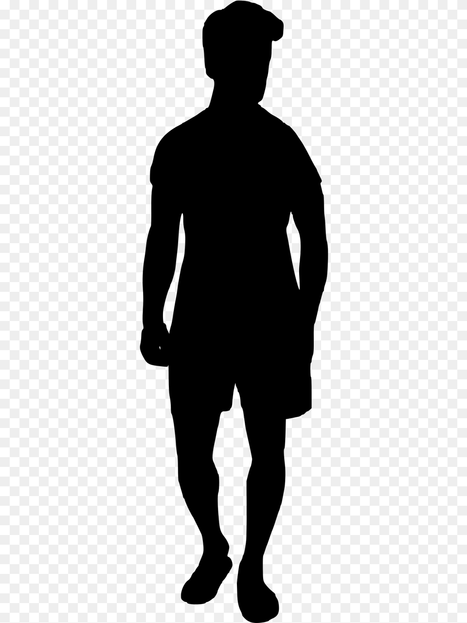 Silhouette, Gray Free Png Download