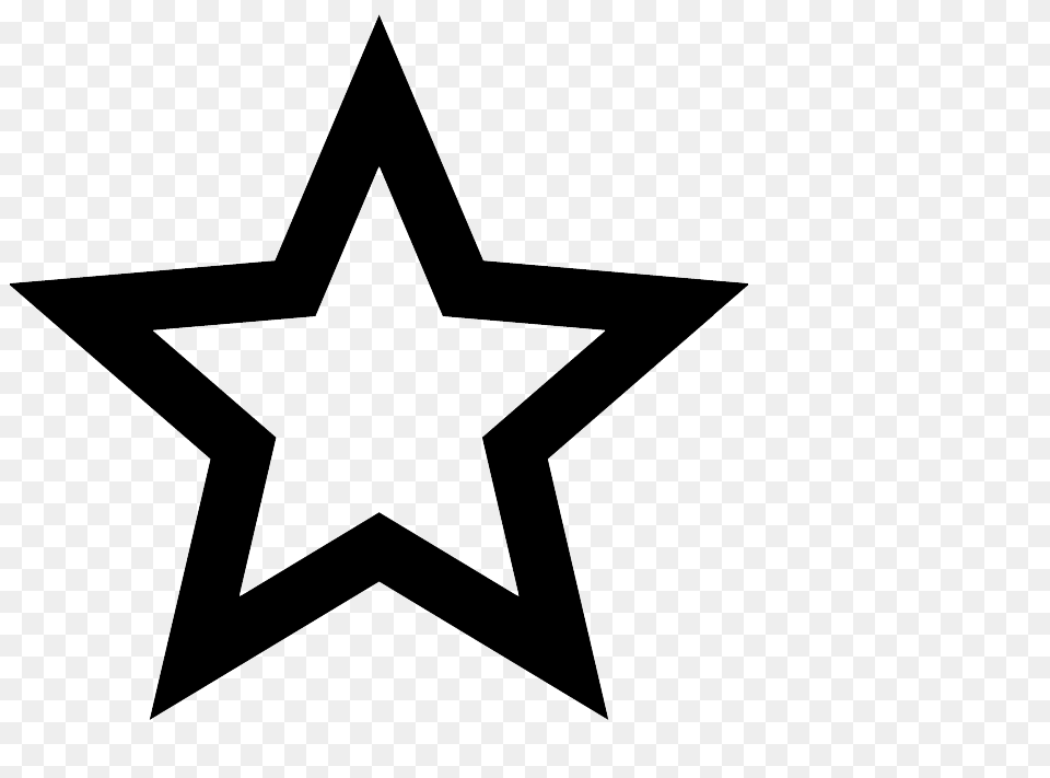 Silhouette, Star Symbol, Symbol, Cross Png