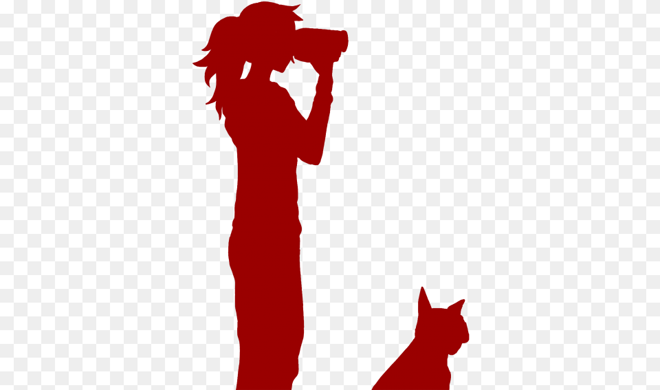 Silhouette, Person, Photography, Animal, Cat Png
