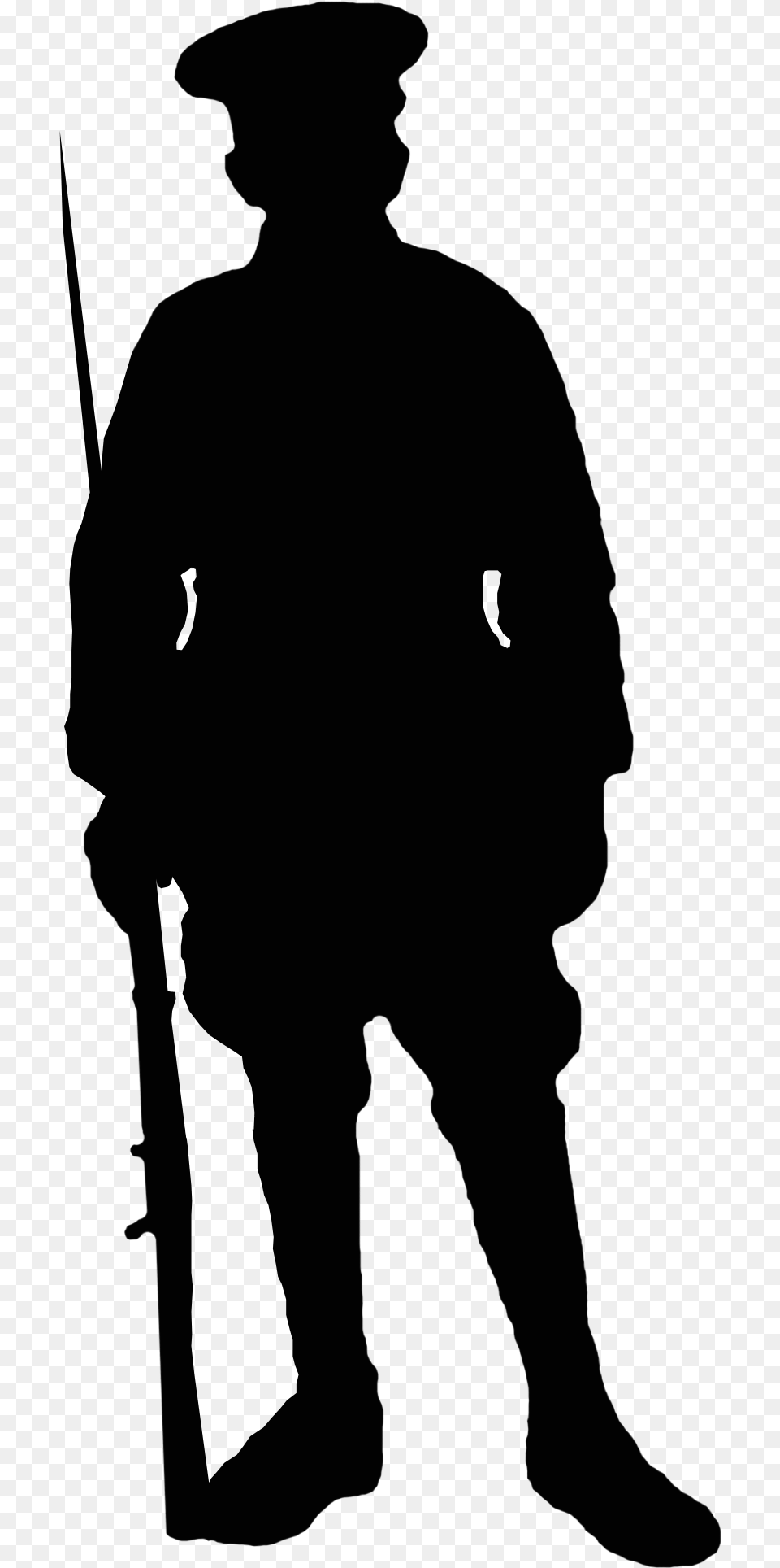 Silhouette 1280 First World War Soldier Silhouette, Jar, Pottery, Person Free Png
