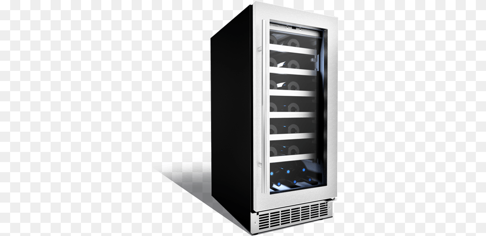Silhouette 28 Bottle Wine Cooler Danby, Device, Appliance, Electrical Device, Refrigerator Free Transparent Png