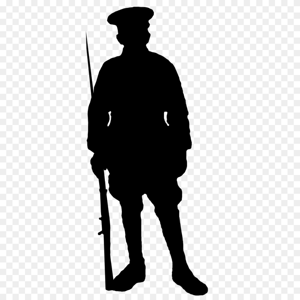 Silhouette, Gray Png