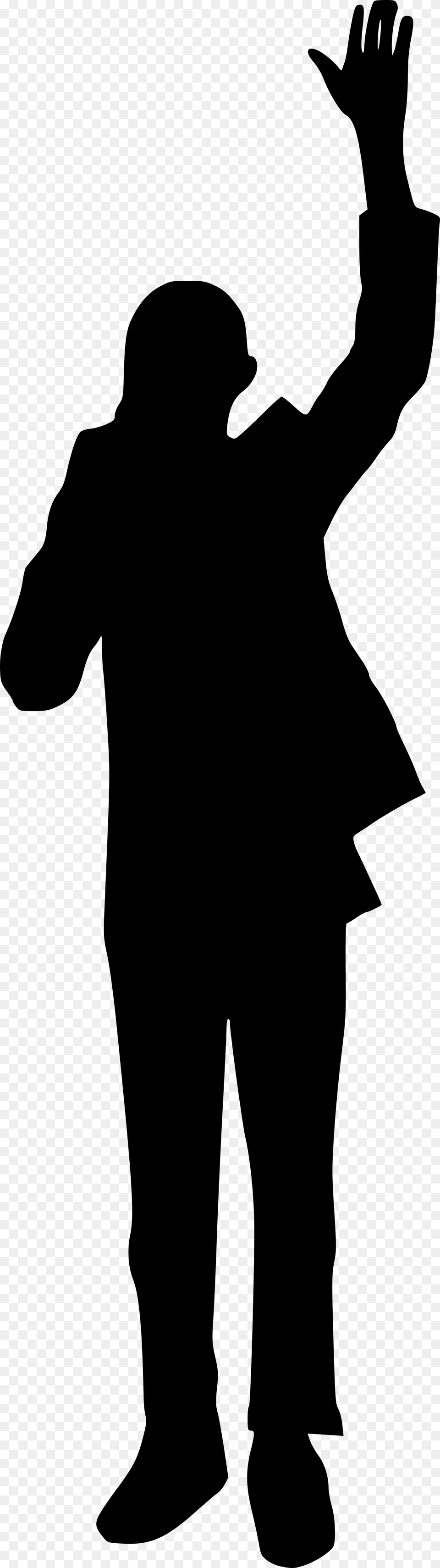 Silhouette, Gray Free Png