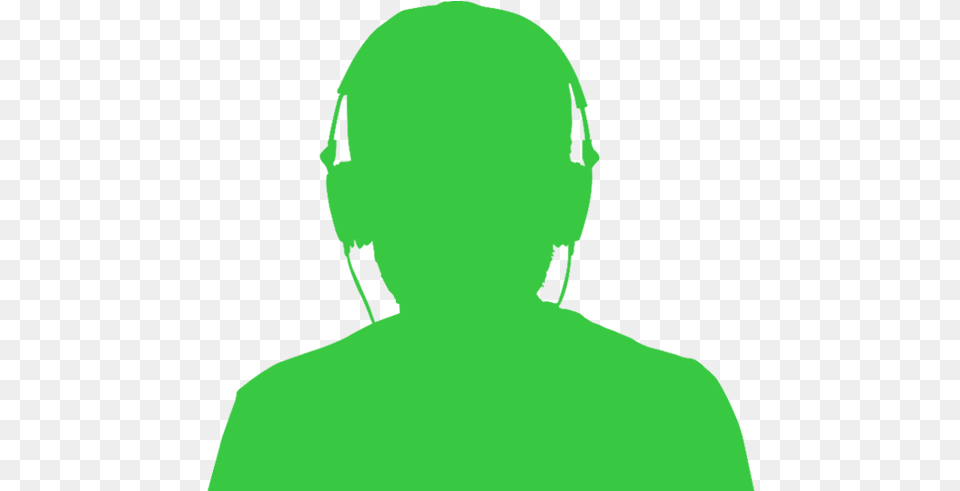 Silhouette, Green, Adult, Female, Person Png Image