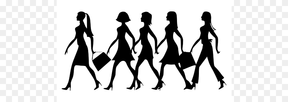 Silhouette Adult, Stencil, Person, Female Free Transparent Png