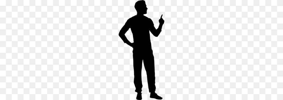 Silhouette Gray Free Png Download