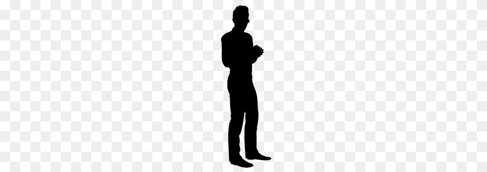 Silhouette Gray Free Transparent Png