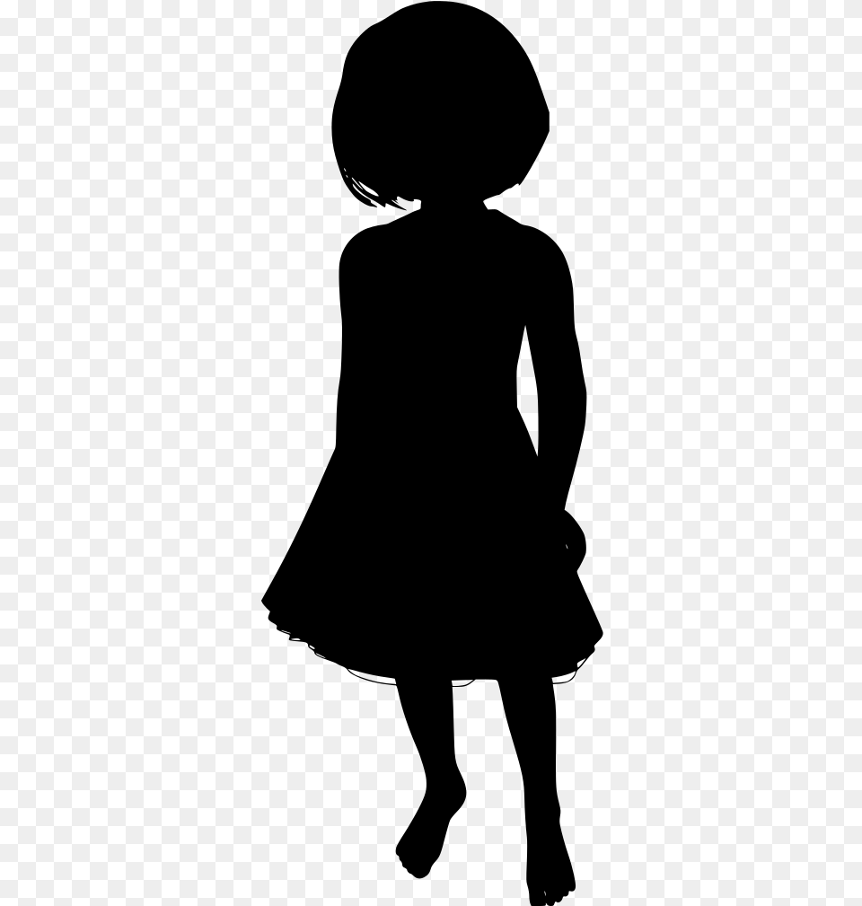 Silhouette, Gray Png