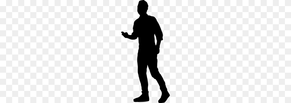Silhouette Gray Free Transparent Png