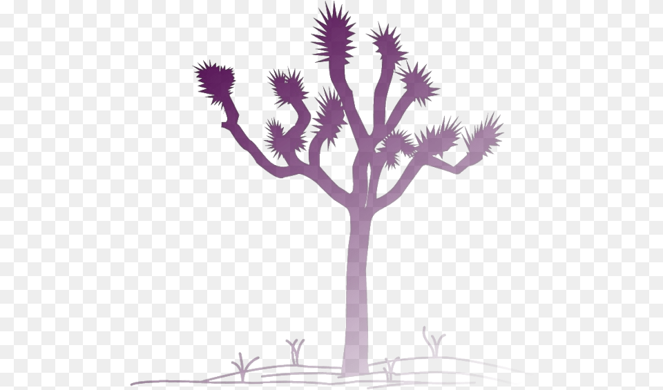 Silhouette, Purple, Art, Plant, Drawing Free Png
