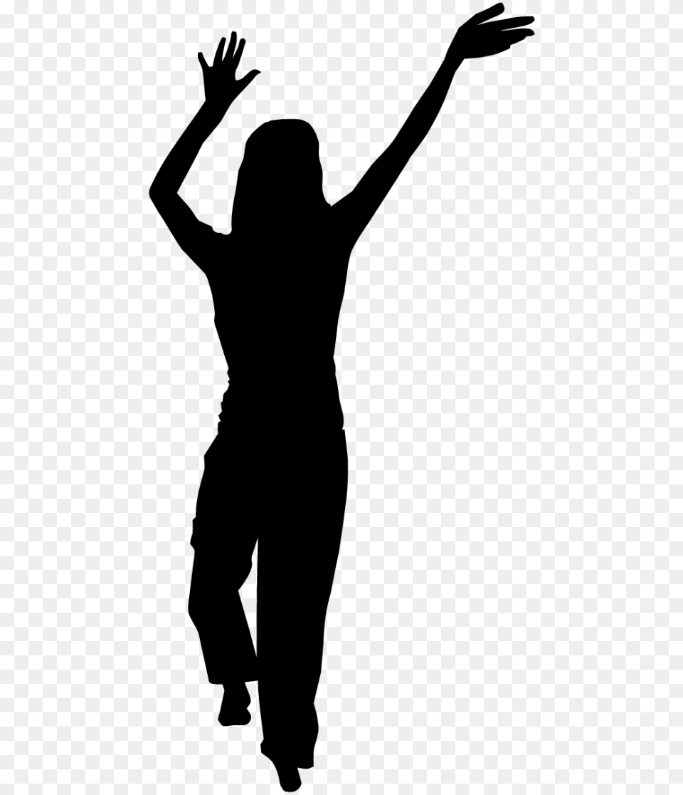 Silhouette, Gray Png