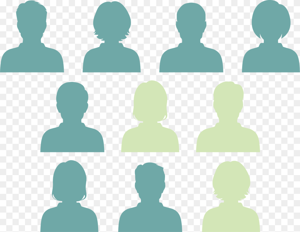 Silhouette, Adult, Person, People, Woman Free Transparent Png