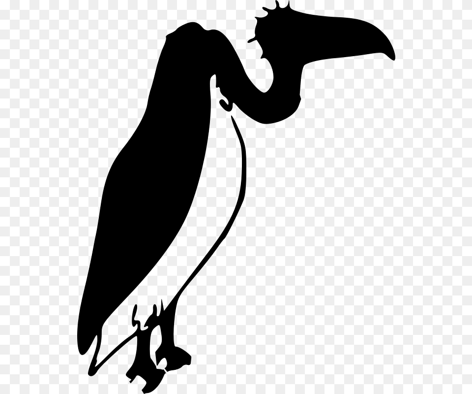 Silhouette A Bald Eagle Vector, Gray Free Transparent Png