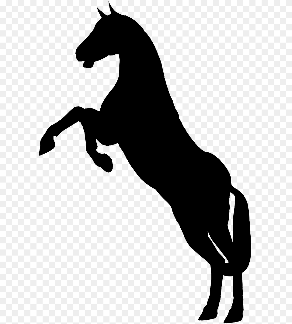 Silhouette Animal Horse Horse Black And White, Shoe, Clothing, Footwear, Spoke Png Image
