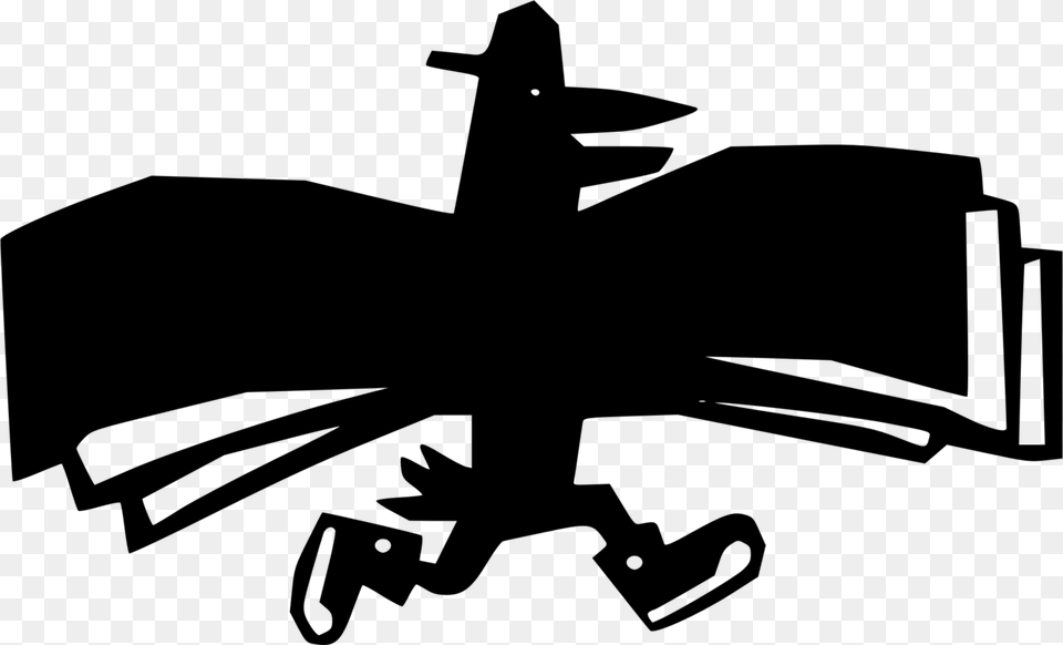 Silhouette Beak Logo Angle Fiction, Gray Free Png Download