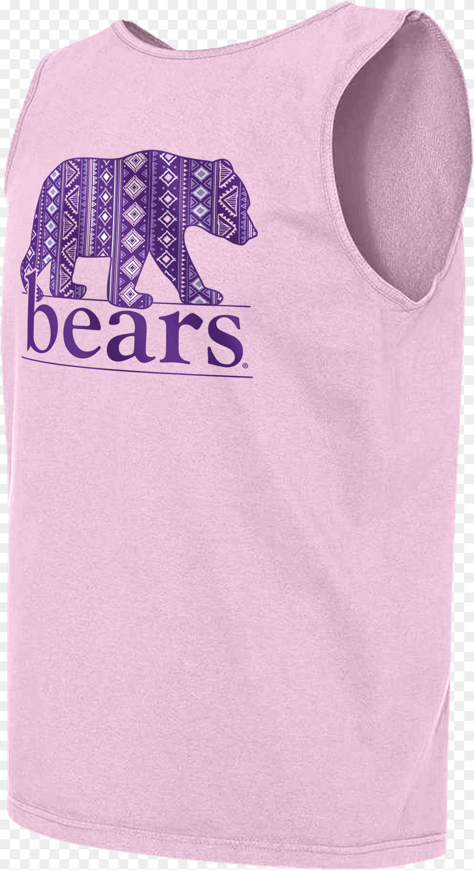 Silhouette Bear Comfort Tank Active Tank, Clothing, Tank Top, Shirt Free Transparent Png