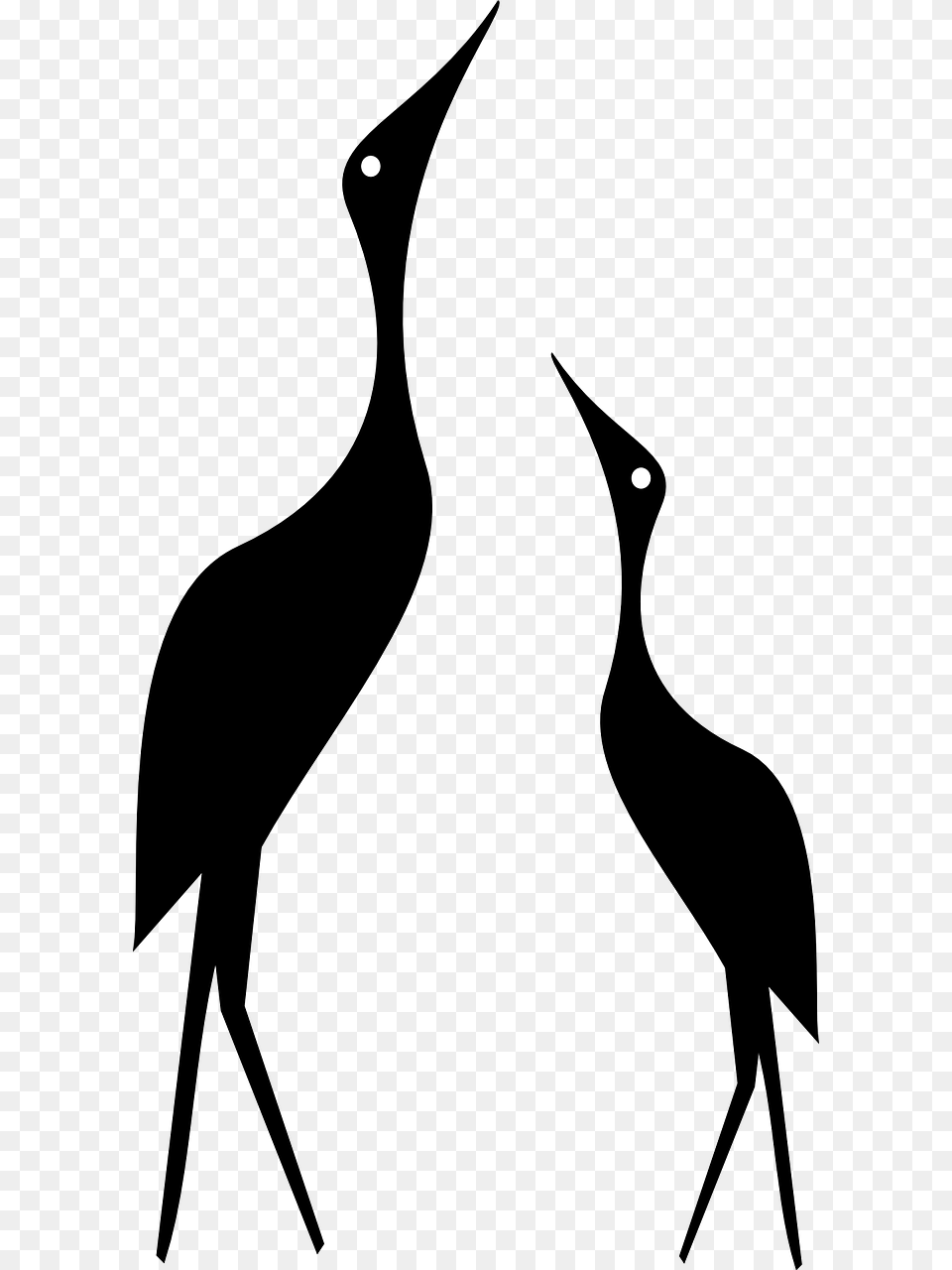 Silhouette Birds Black Photo, Lighting, Nature, Night, Outdoors Free Png