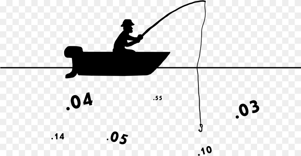 Silhouette Boat Silhouette Fisherman Boat, Gray Png Image