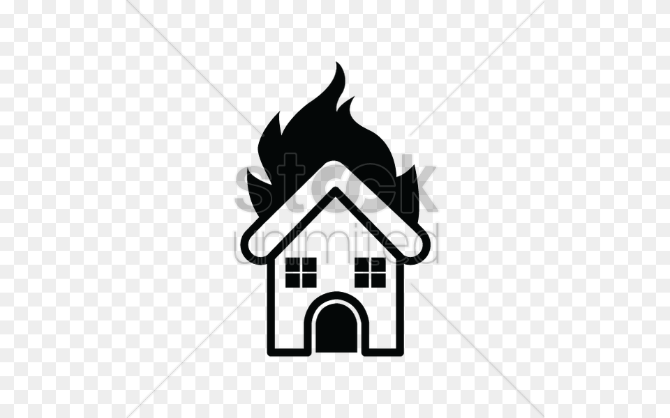 Silhouette Burning House Clipart House Clip Art House, Lighting, Light, People, Person Free Transparent Png