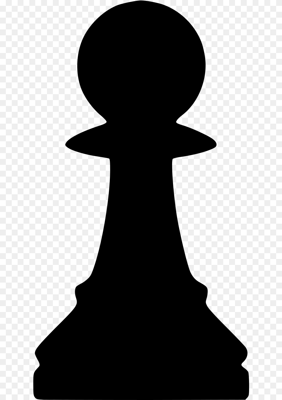 Silhouette Chess Piece Remix Pawn Pen Clip Arts Clip Art Chess Pawn, Gray Free Transparent Png
