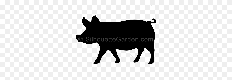 Silhouette Clip Art, Animal, Boar, Hog, Mammal Free Png