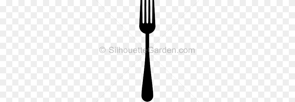 Silhouette Clip Art, Cutlery, Fork, Spoon Free Transparent Png