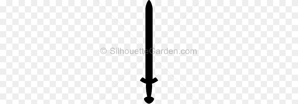 Silhouette Clip Art, Sword, Weapon, Blade, Dagger Png Image