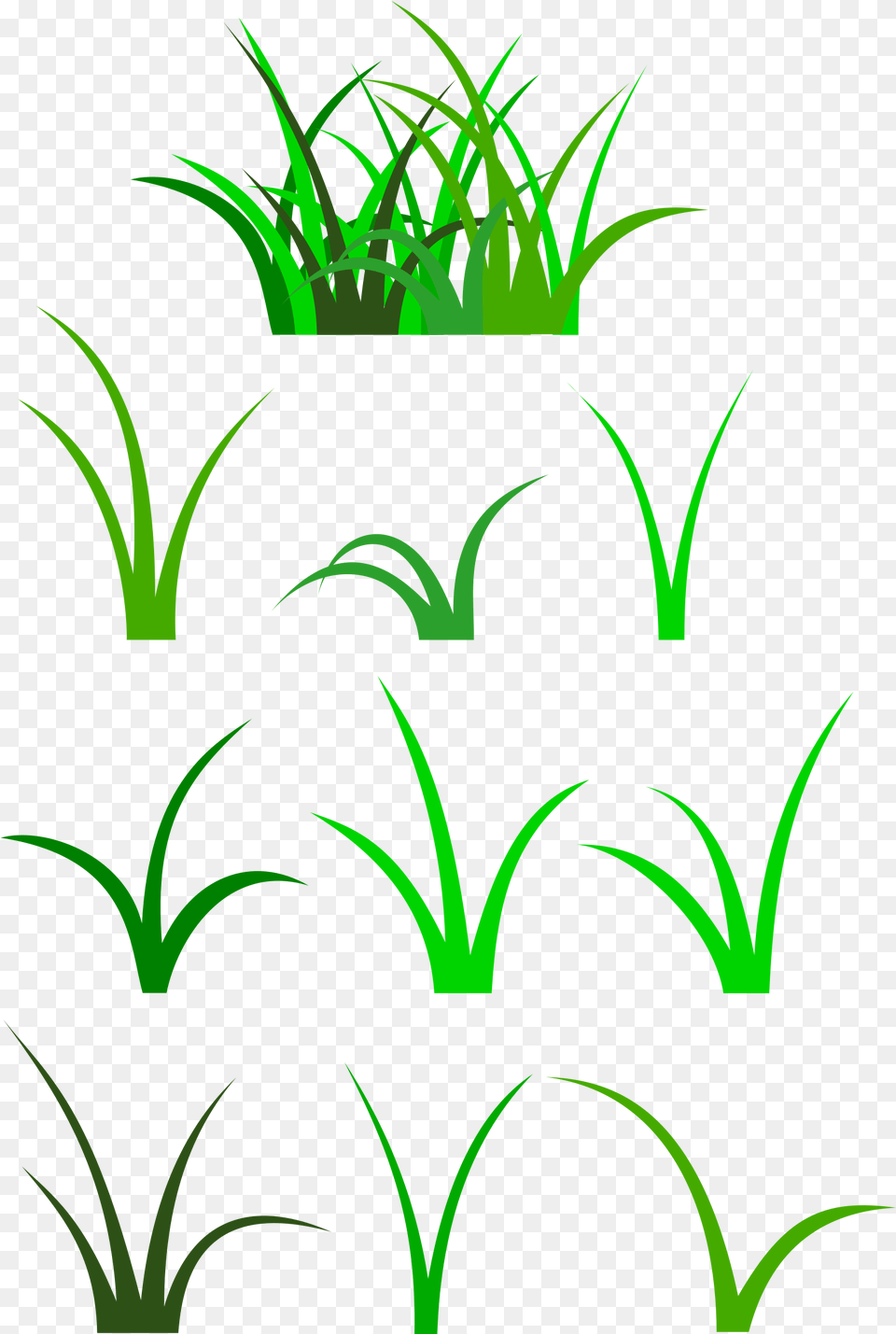 Silhouette Clip Art At Cartoon Blades Of Grass, Graphics, Green, Potted Plant, Plant Free Png
