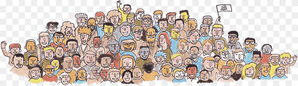 Silhouette Clip Art Social Group, Collage, Crowd, Person, Face Png Image