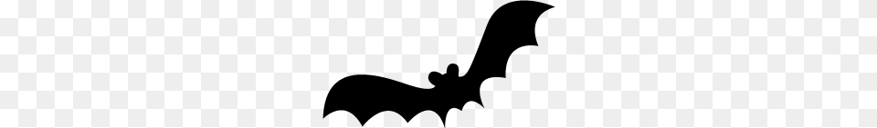 Silhouette Clipart Bat, Animal, Wildlife, Mammal, Kangaroo Free Png Download