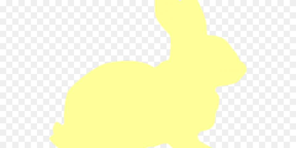 Silhouette Clipart Easter Bunny, Animal, Mammal, Rabbit, Person Png Image