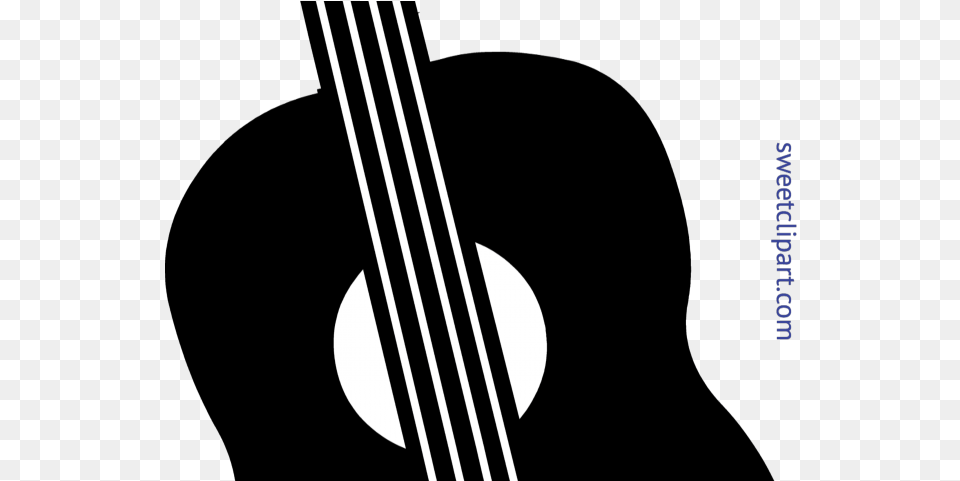 Silhouette Clipart Guitar Siluetas Guitarras, Cutlery, Fork, Musical Instrument, Cello Free Transparent Png