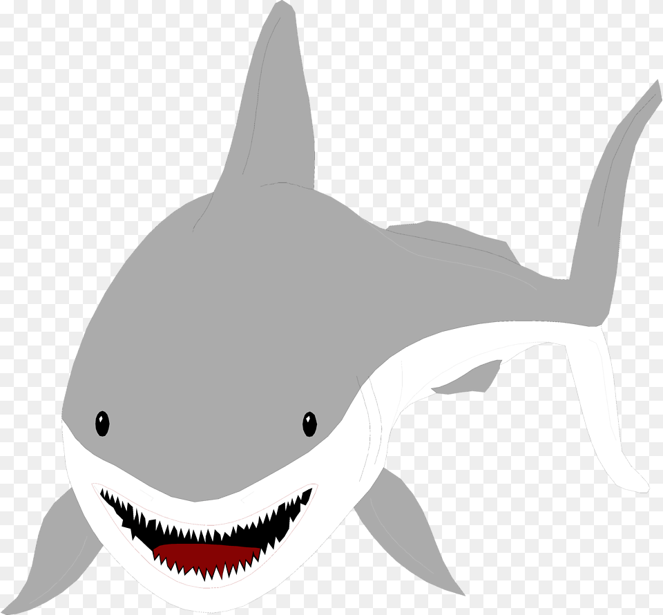 Silhouette Clipart Shark, Animal, Sea Life, Fish Free Png Download