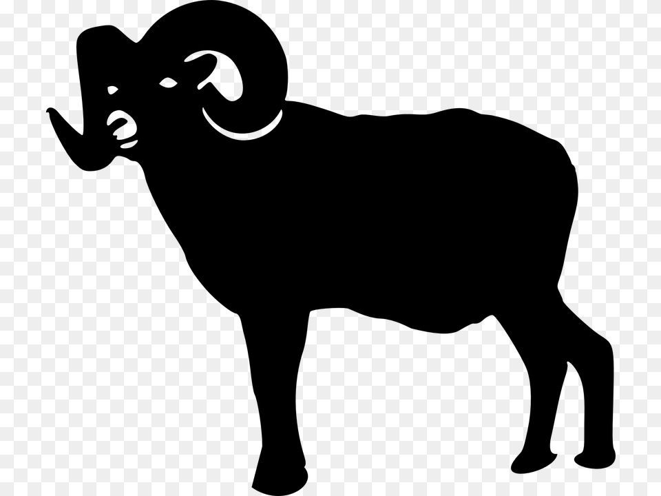 Silhouette Clipart Sheep, Gray Png Image