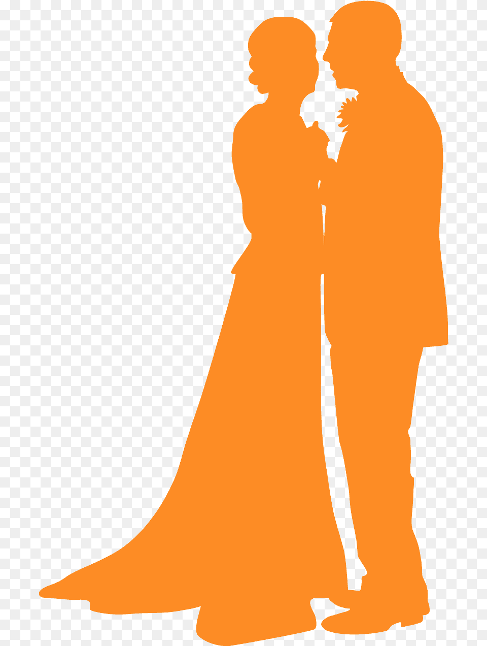 Silhouette Couple Dancing Wedding, Gown, Clothing, Dress, Fashion Png