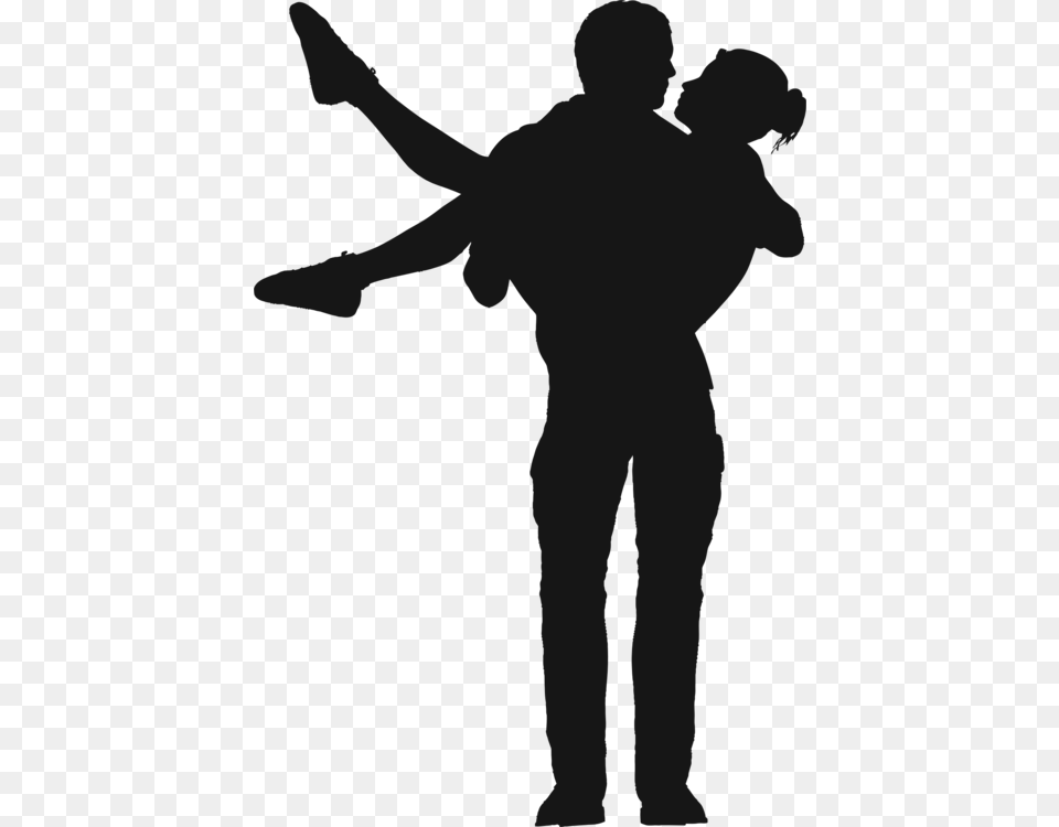 Silhouette Couple In Love, Dancing, Leisure Activities, Person Png