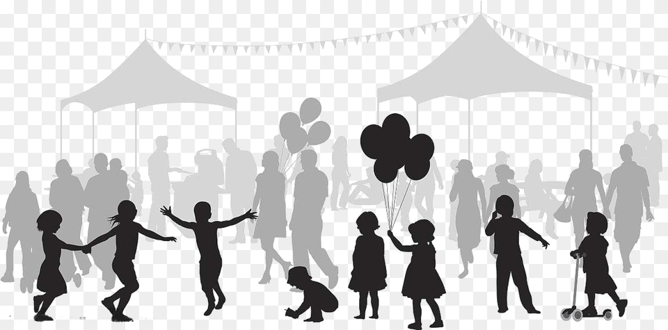 Silhouette Drawing Cartoon Illustration People In The Park Silhouette, Play, Adult, Wedding, Person Free Transparent Png