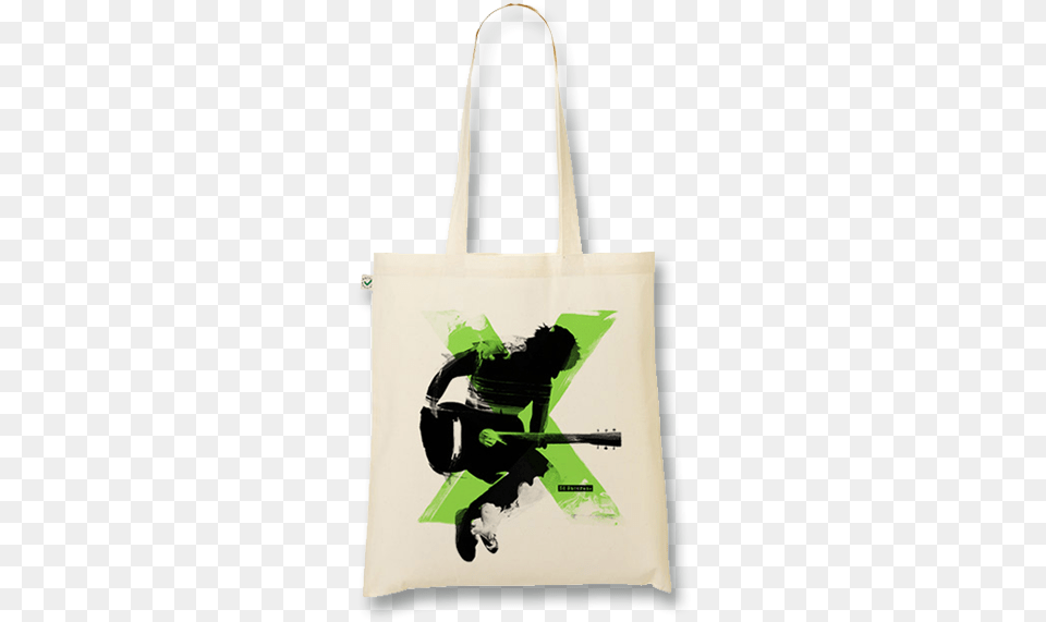 Silhouette Ed Sheeran Warner Music Australia Store Tote Bag, Accessories, Handbag, Tote Bag, Person Free Png