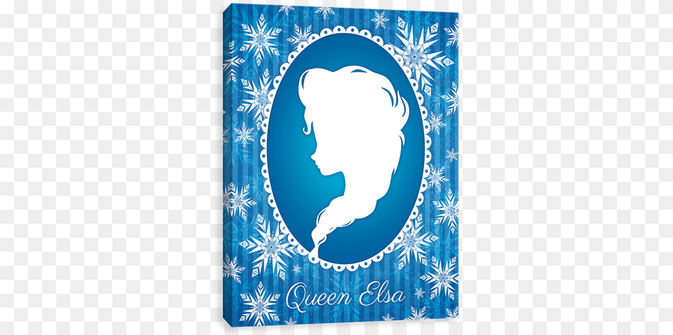 Silhouette Elsa Frozen Canvases By Entertainart Frozen Queen Elsa, Art, Graphics, Outdoors, Nature Free Transparent Png