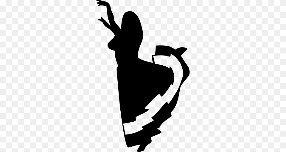 Silhouette Flamenco Female Shoulders Woman People Flamenco, Dancing, Leisure Activities, Person, Stencil Png Image