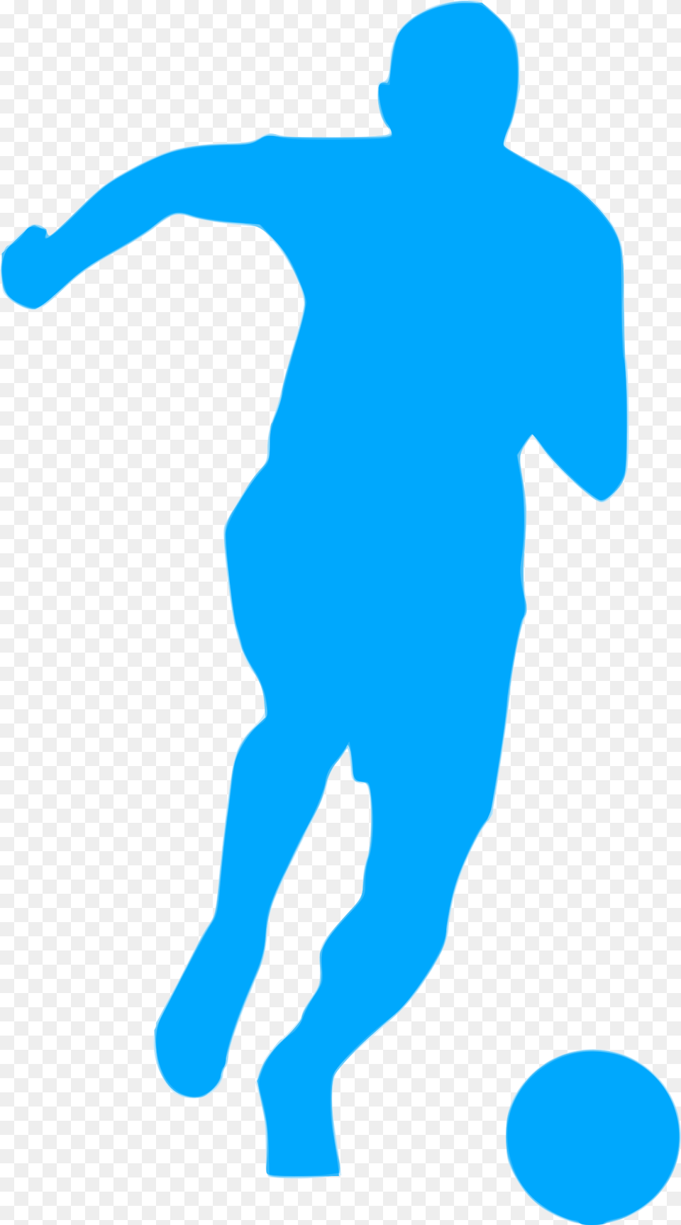 Silhouette Football 27 Icons Icono Jugador De Futbol Footballer Icon, Adult, Male, Man, Person Free Png Download