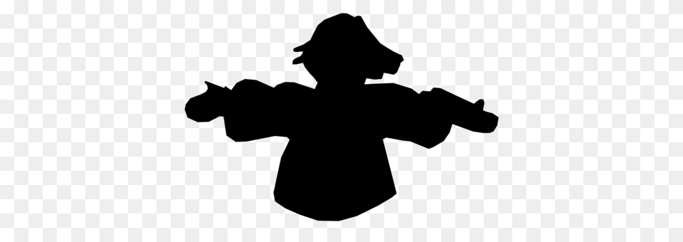 Silhouette Gosi Puppet The Adventures Of Pinocchio Marionette, Gray Free Png
