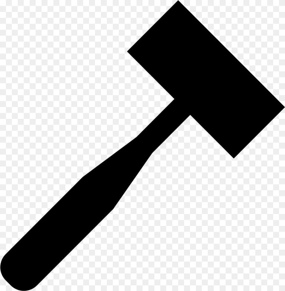 Silhouette Hammer, Device, Tool, Mallet Free Png Download