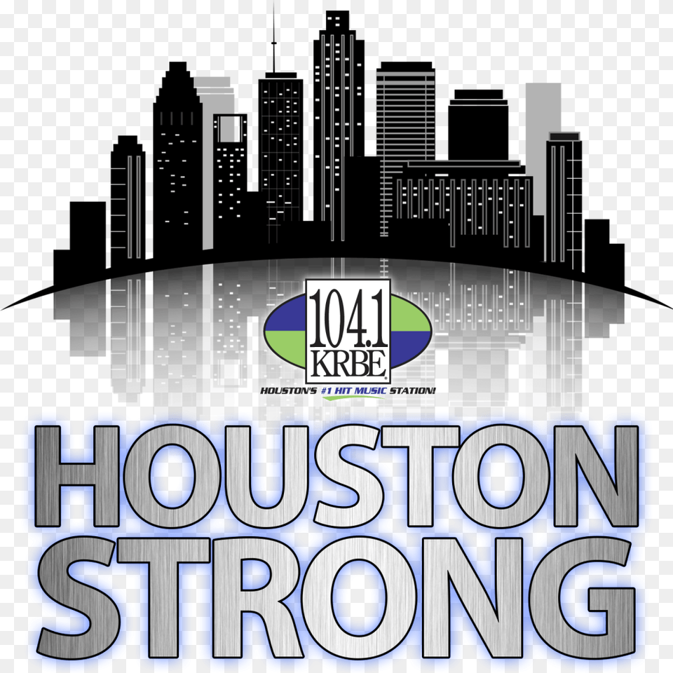 Silhouette Houston Texas Skyline, City, Metropolis, Urban, Neighborhood Free Transparent Png