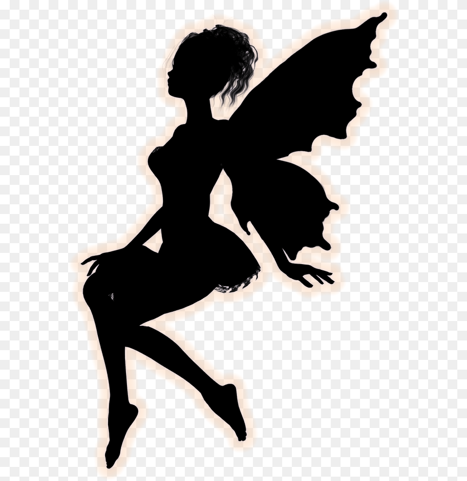 Silhouette Images Fairy Silhouette Silhouette Tattoos Silhouette Clipart Fairy Dancing, Leisure Activities, Person, Head Free Png Download