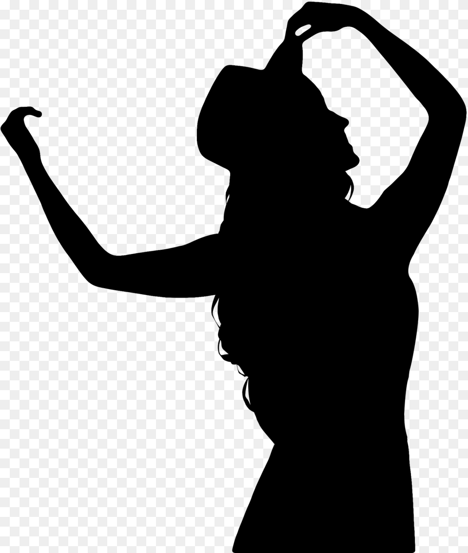 Silhouette Lady Dancer Picture Id Tell My Younger Self, Gray Png Image