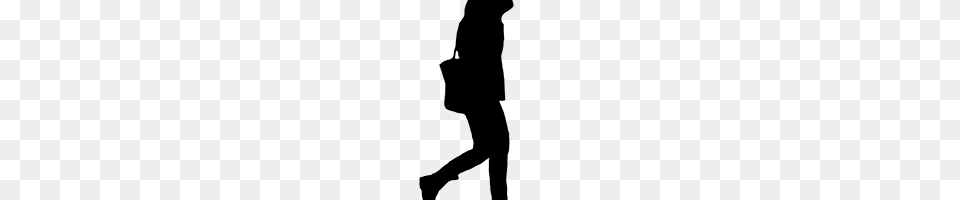 Silhouette Man In Suit Image, Gray Png