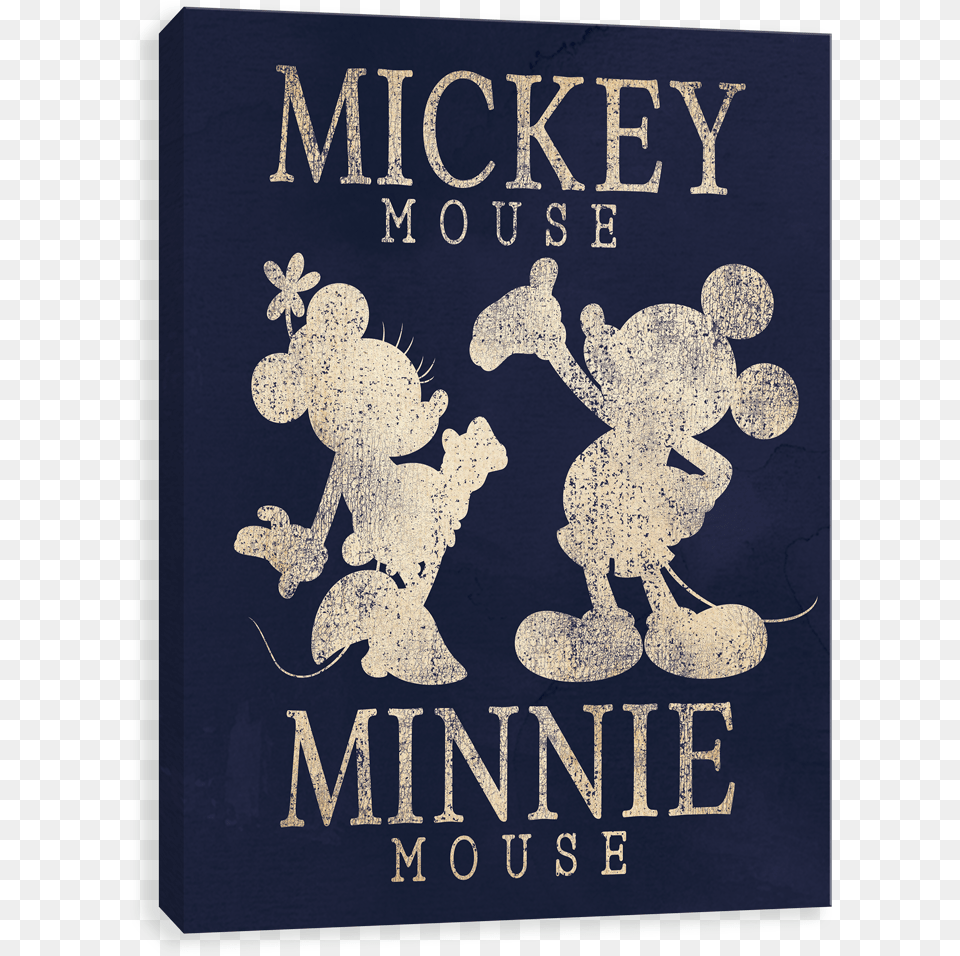 Silhouette Mickey Mickey Mouse, Book, Publication, Text, Baby Free Png Download