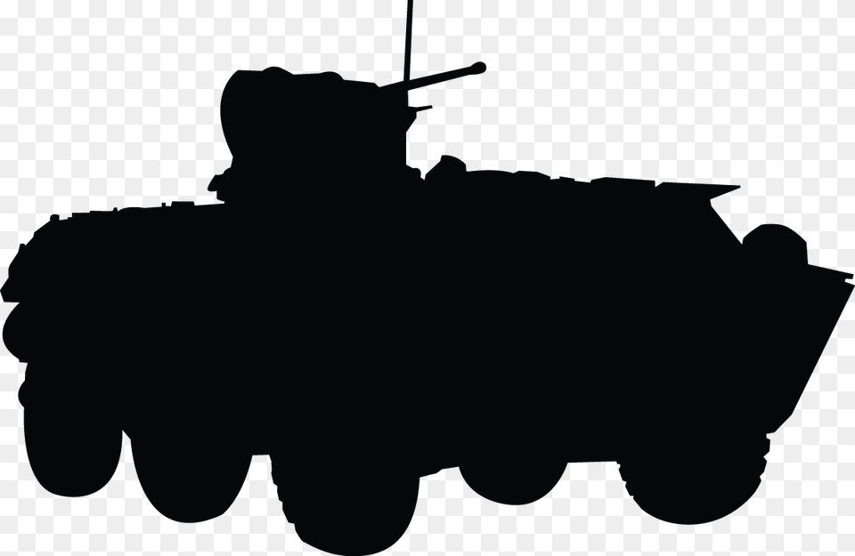 Silhouette Military Clip Art Armored Vehicle Silhouette Free Transparent Png